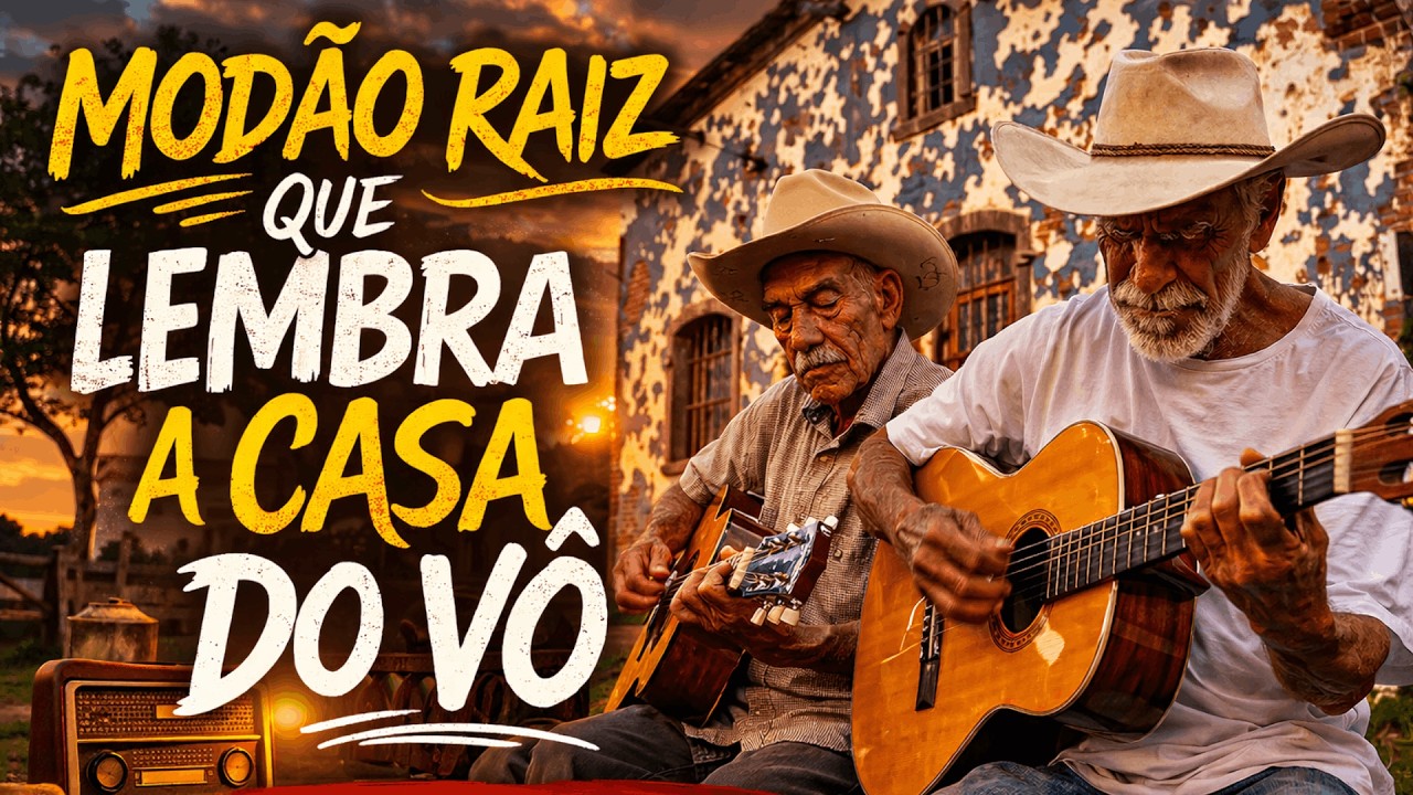 MODÃO RAIZ QUE LEMBRA A CASA DO VÔ 🌾 SERTANEJO ANTIGO