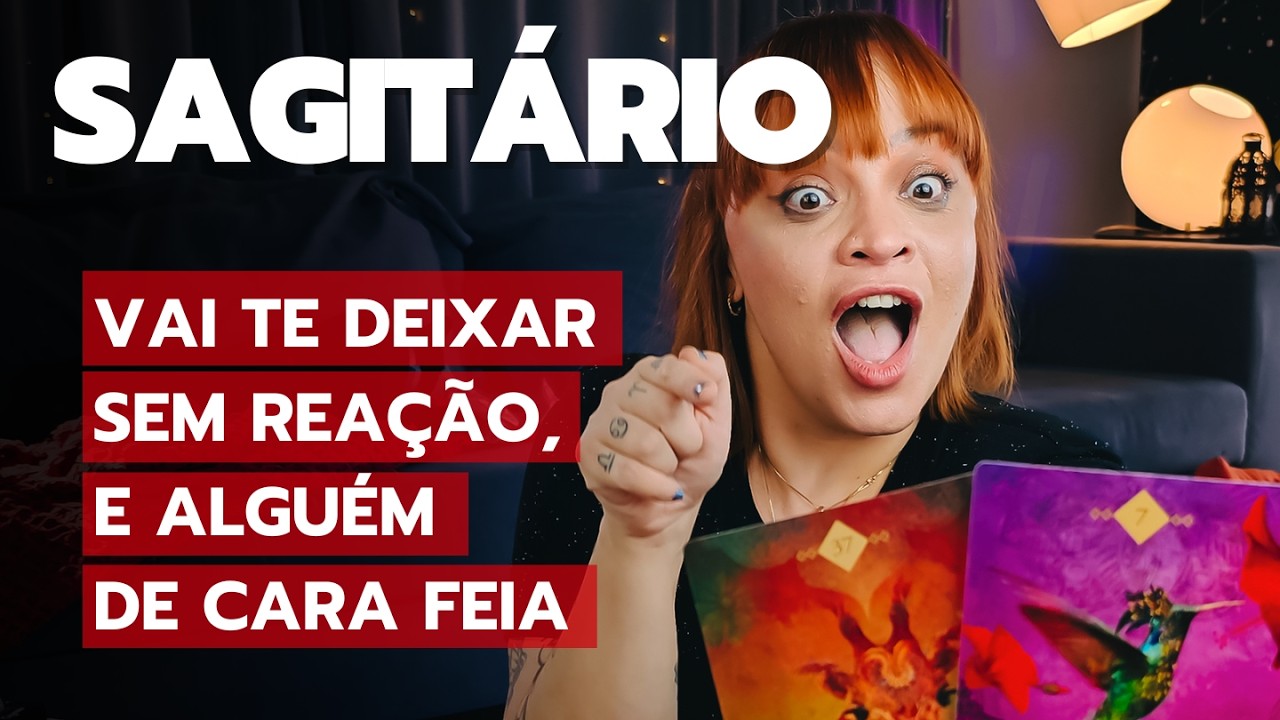 SAGITÁRIO CHEGA RÁPIDO! FIQUE PRONTO PRA TESTEMUNHAR! UMA NOTÍCIA VAI TE DEIXAR SEM REAÇÃO!
