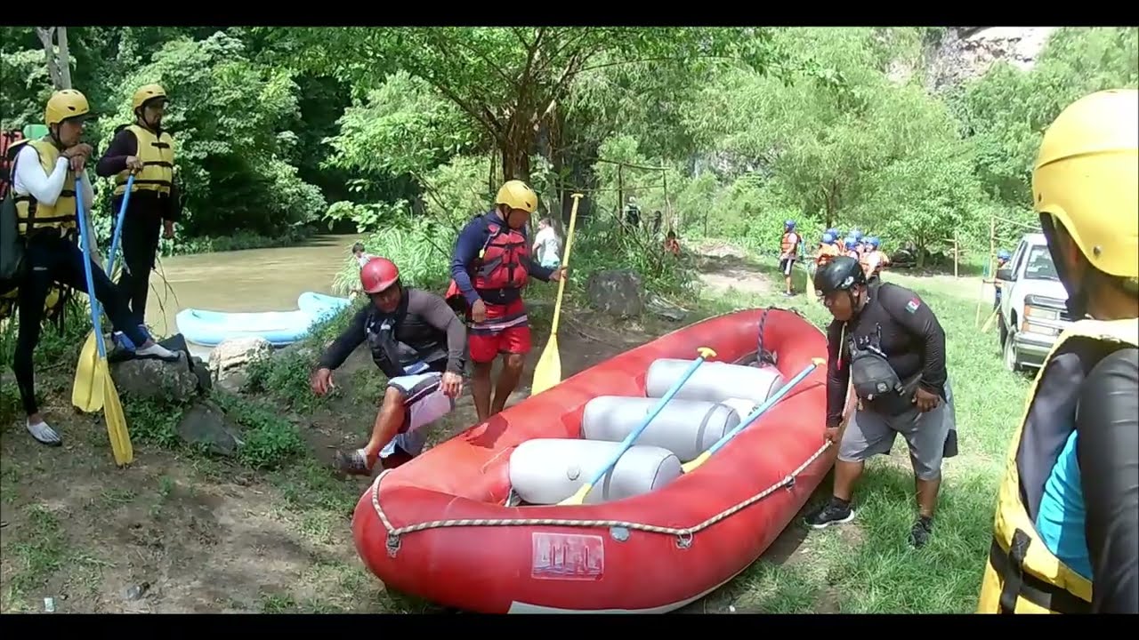 Instrucciones para hacer Rafting