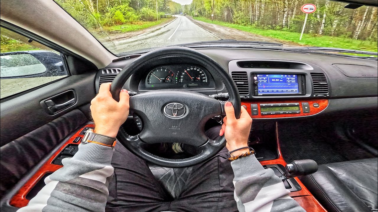 2002 Toyota Camry 2.4 AT - POV ТЕСТ-ДРАЙВ