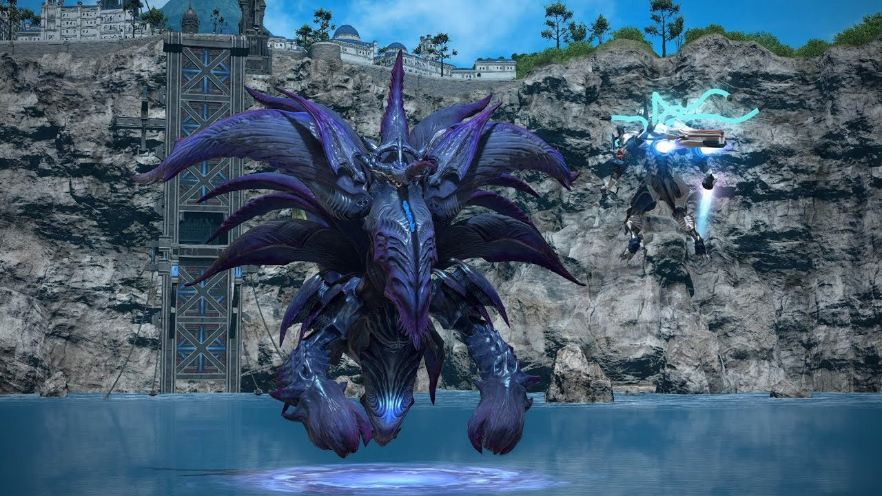 Final Fantasy XIV: Shadowbringers - The Sorrow of Werlyt: Sapphire Weapon Fight