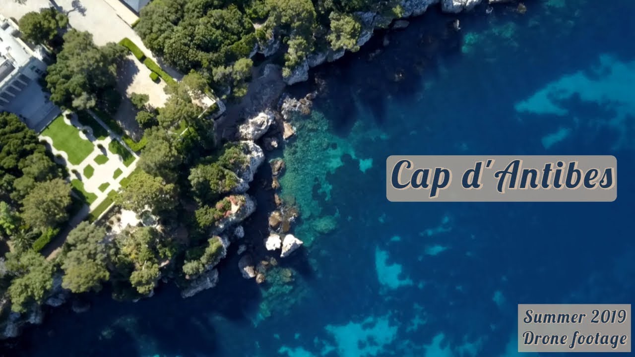 Cap d'Antibes beach and Antibes Marina (Côte d’Azur 2019)
