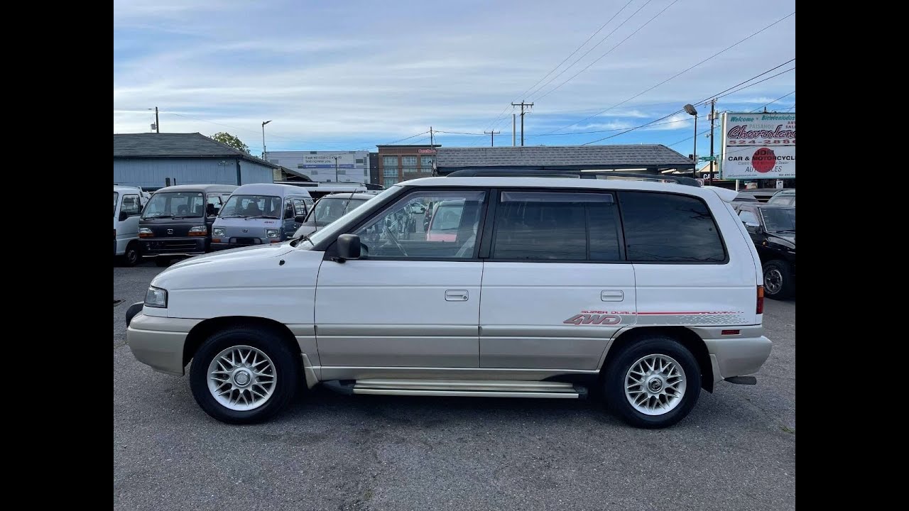 1996 Mazda MPV Efini Glranz 4WD turbo-diesel-intercooler RHD JDM SOLD по-русски