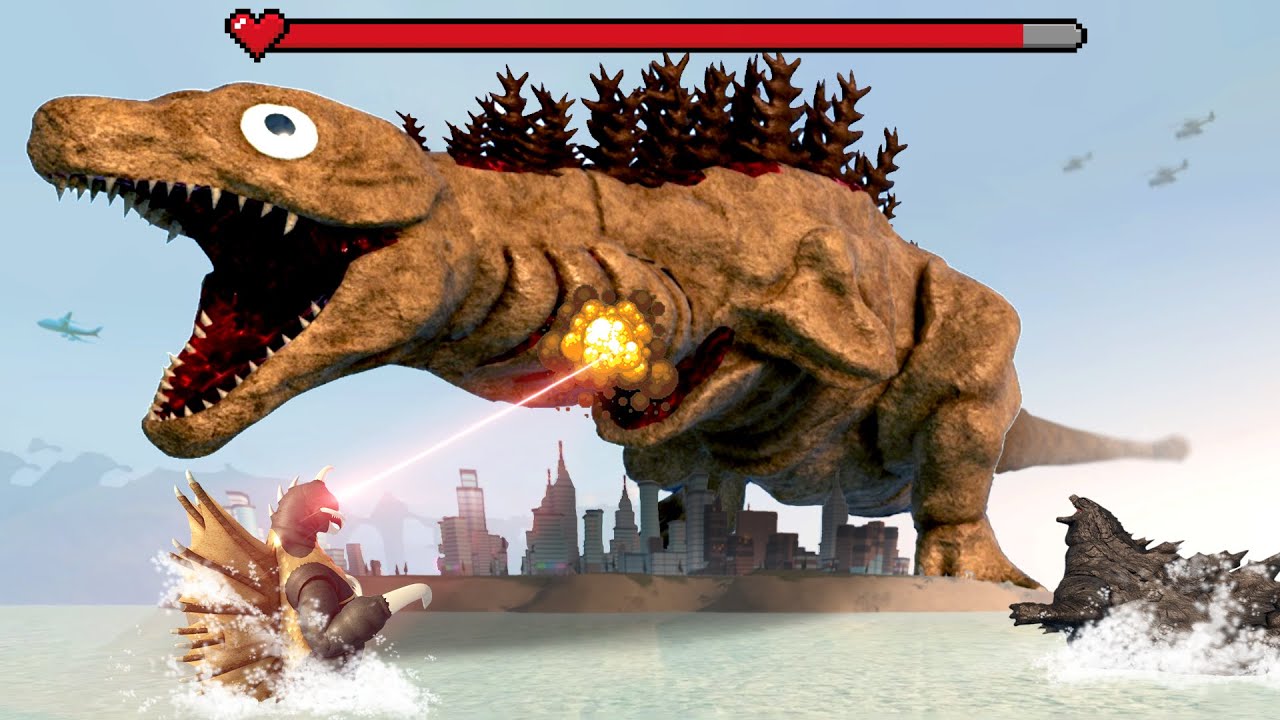 Playing As GIANT GODZILLA MONSTERS! - Kaiju Universe