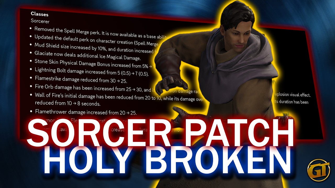 HUGE SORCERER UPDATE HOTFIX #111 DARK AND DARKER