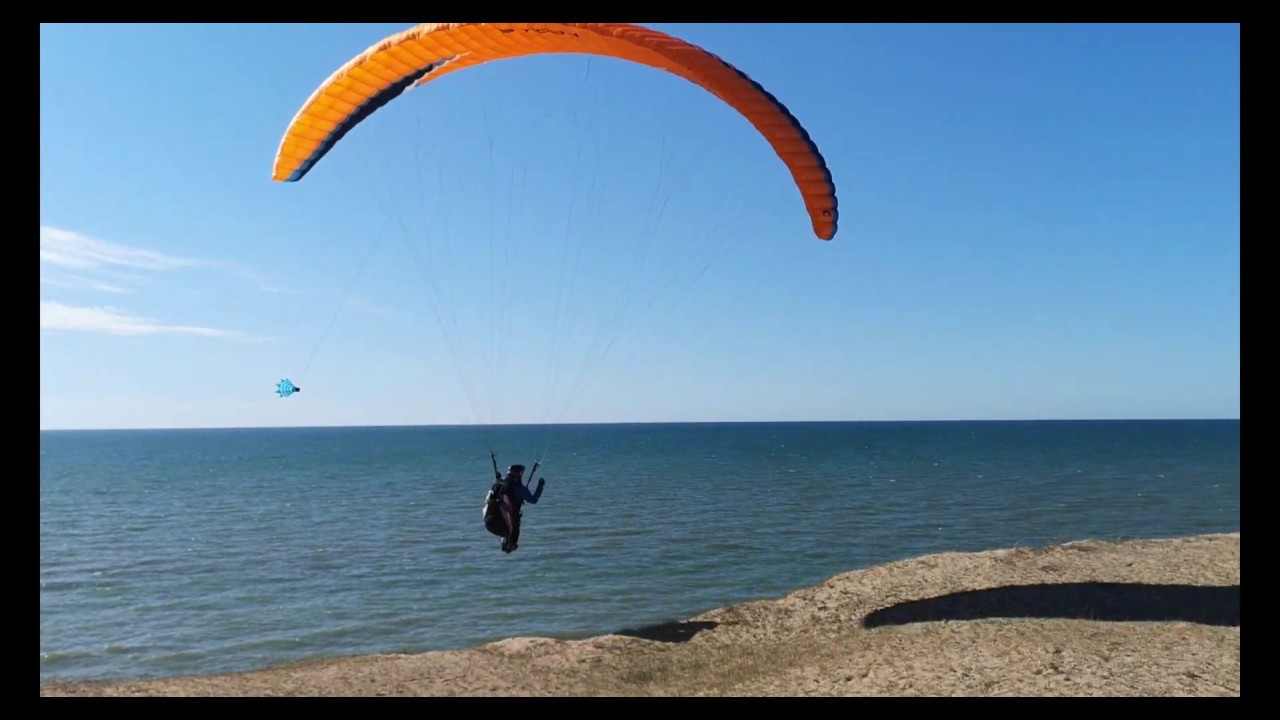 Paragliding Jurkalne with Chase XC from SkyBean 4Kp60