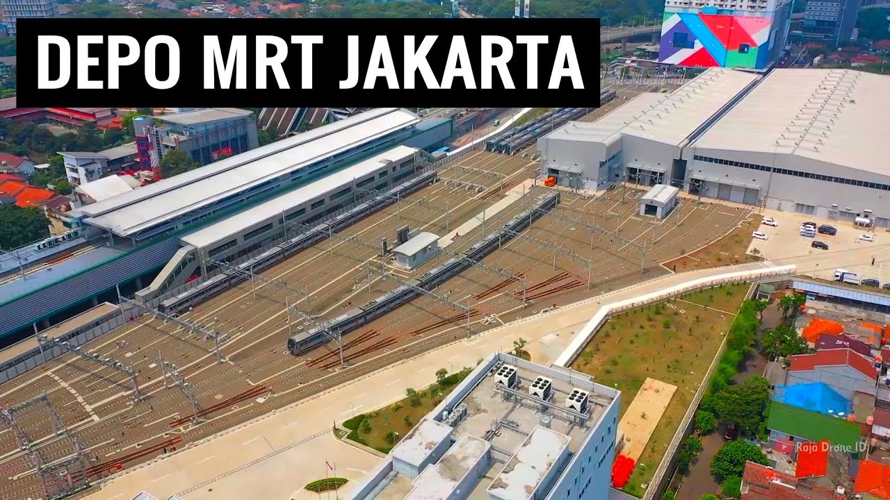 DEPO MRT Jakarta Lebak Bulus  | Drone View 2020