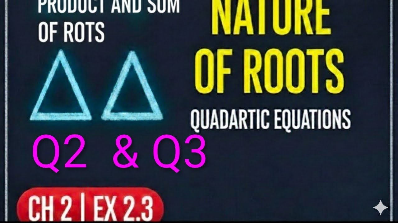 Lec# 46.Class 10th Mathematics  Ex#2.3(Q2&Q4)