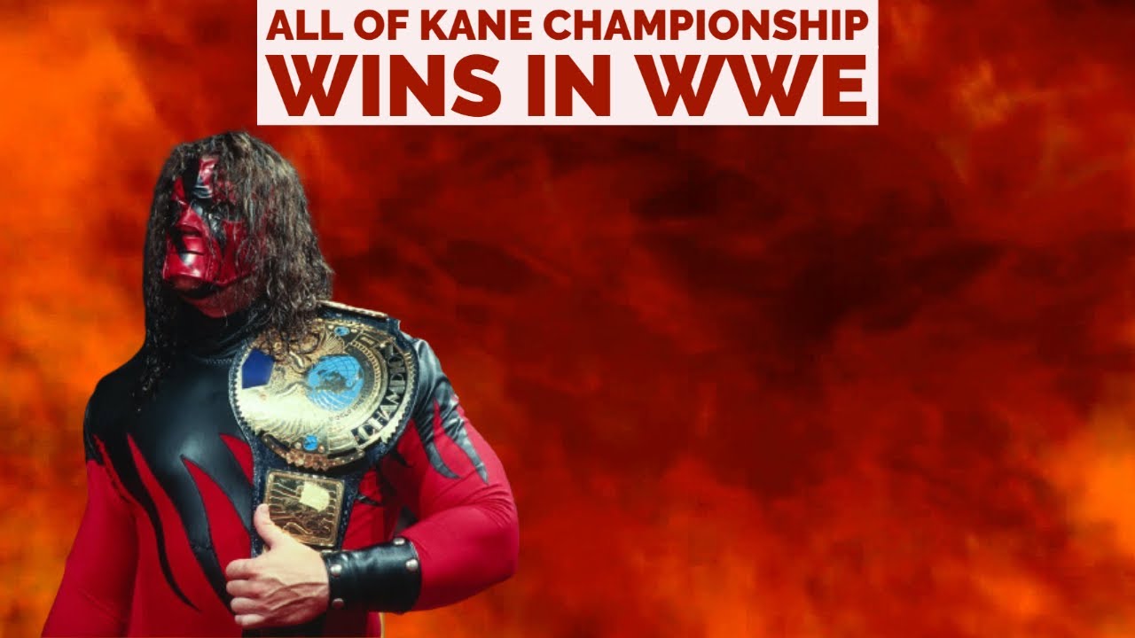 All of Kane Championship wins in WWE - (Grand Slam Champion)