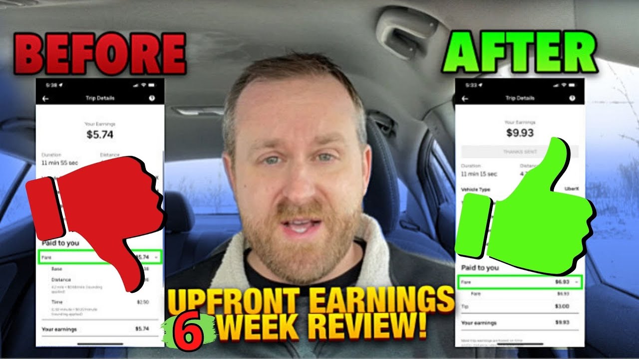 Is Uber's Upfront Earnings For Uber Drivers GOOD Or BAD?! 6 Week Follow Up
