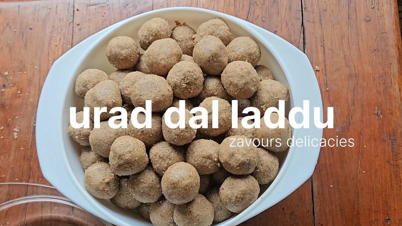 urad dal laddu | how to make urad dal laddu | moong dal laddu 