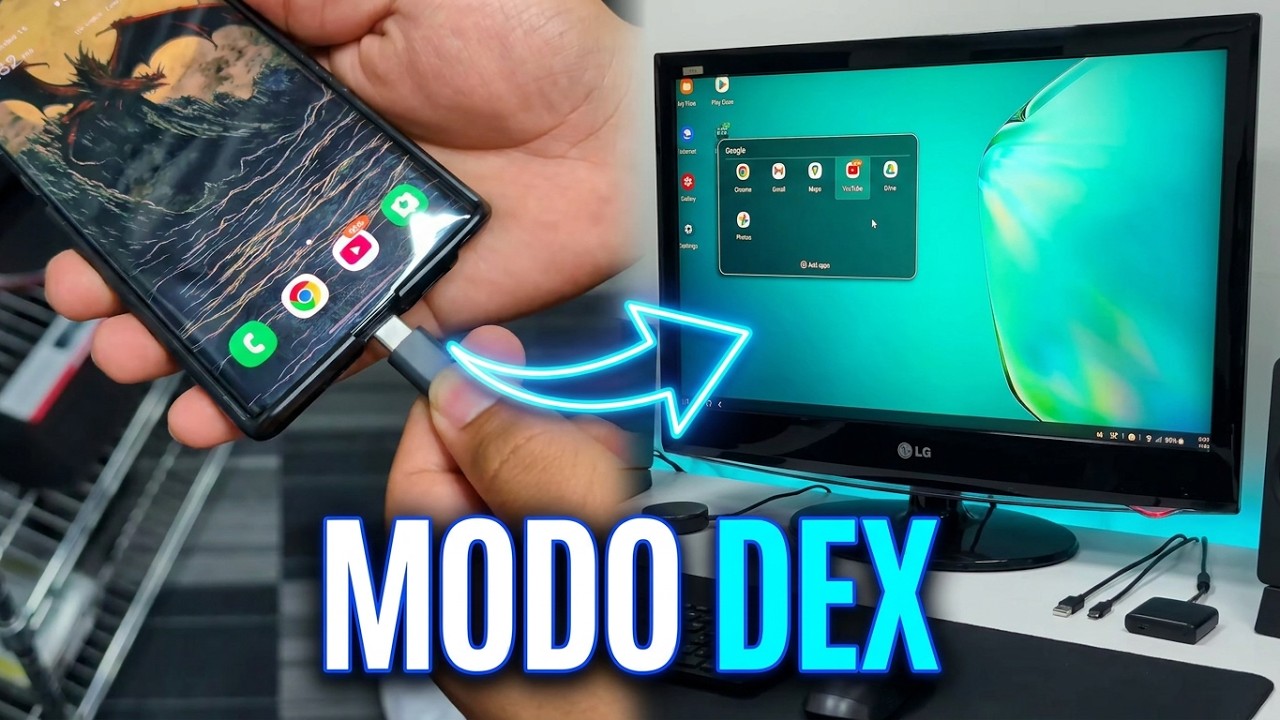 CONVIERTE  TU MOVIL UN PC GAMING CON SAMSUNG DEX,