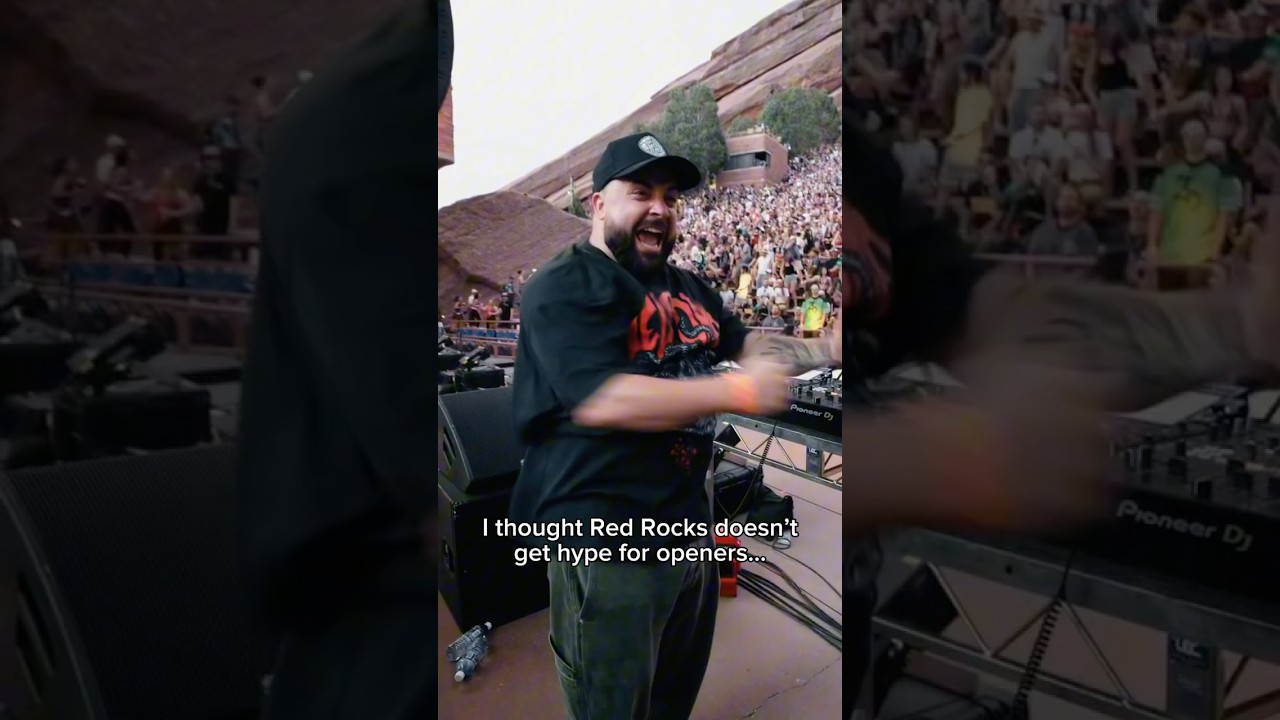I thought Red Rocks doesn&rsquo;t get hype for openers&hellip;👀