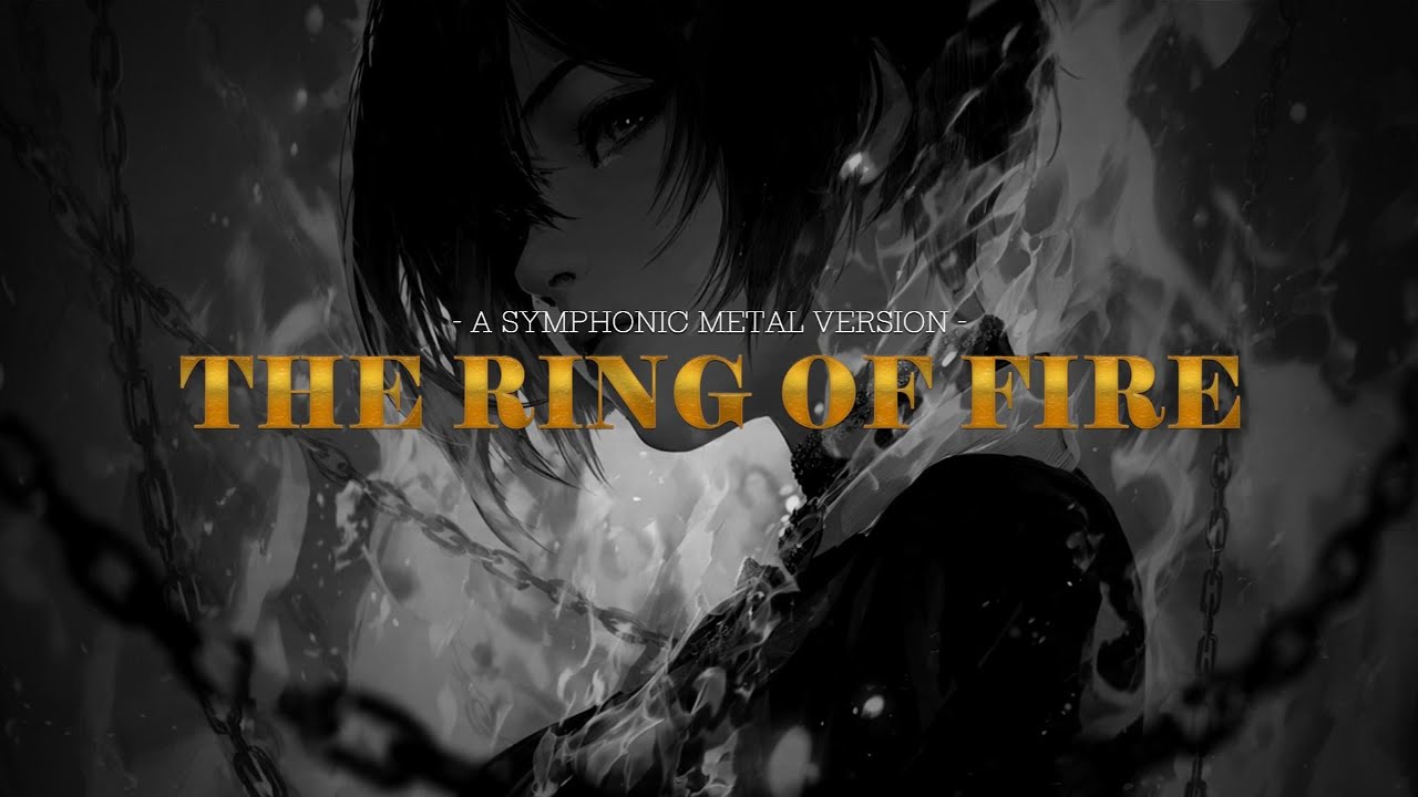 RING OF FIRE  - JOHNNY CASH ROCK METAL RE-IMAGINING #music  #metalverse