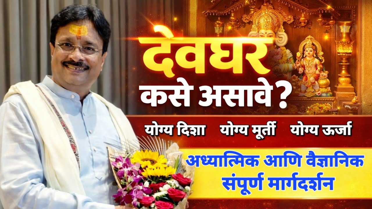 घरातील देवघर कसं असावे योग्य मूर्ती योग्य दिशा, योग्य ऊर्जा अध्यात्मिक,वैज्ञानिक संपूर्ण मार्गदर्शन
