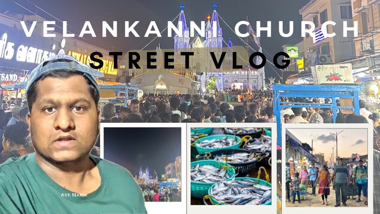 Velankanni Beach Side Shops | Velankanni Street Shopping | street Food #viral