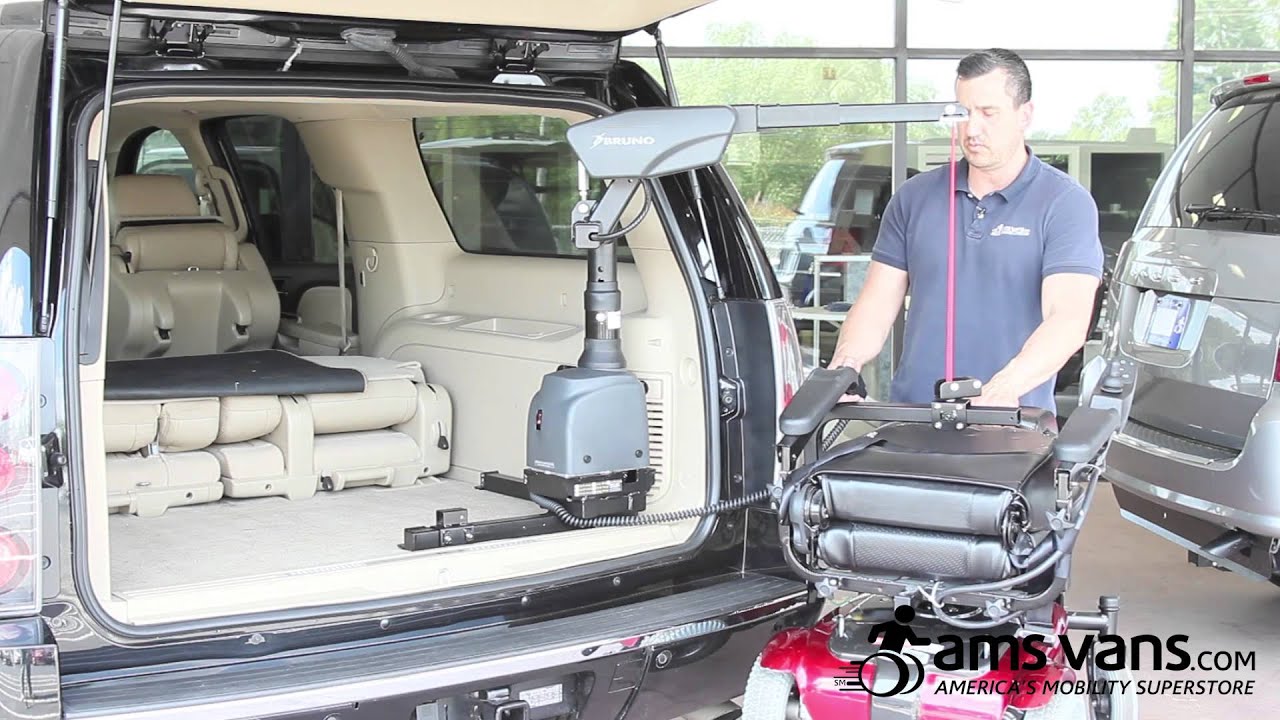 Bruno CurbSider Wheelchair Lift Demo | AMS Vans