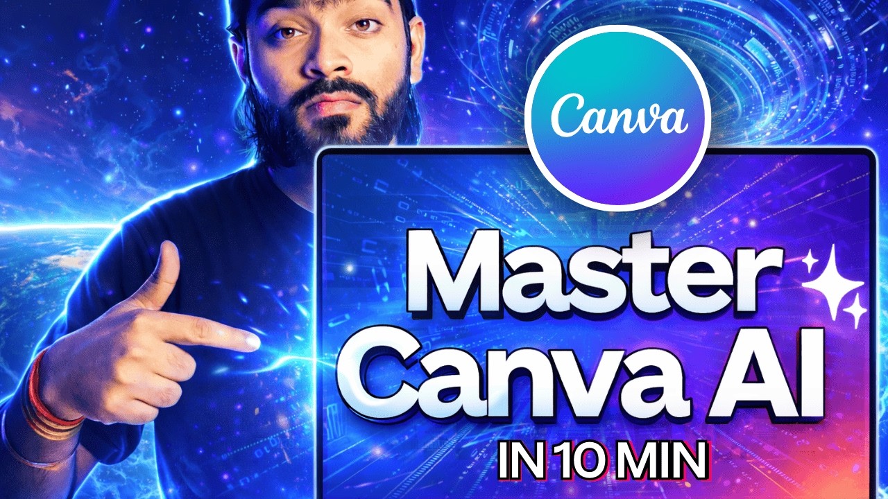I Built a Full Yoga Brand Using Only Canva AI (Logo to Website) #canva #canvaai