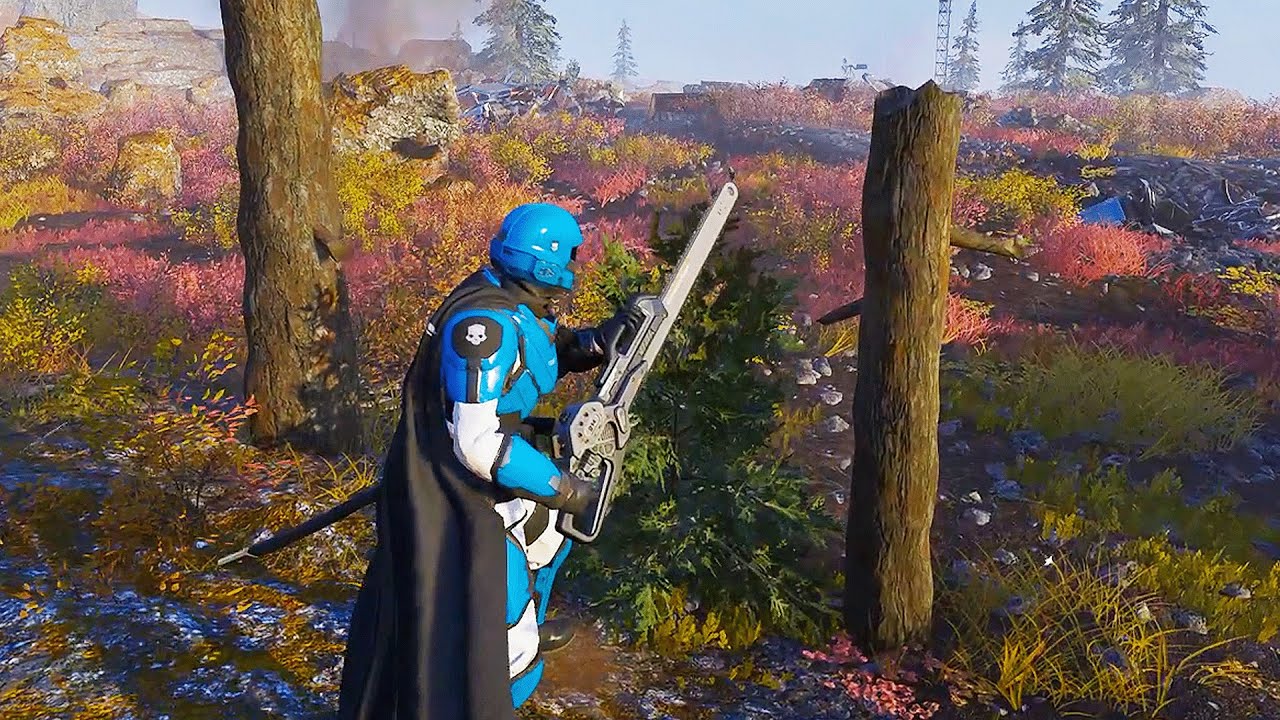 So... I was wrong about the chainsaw in Helldivers 2