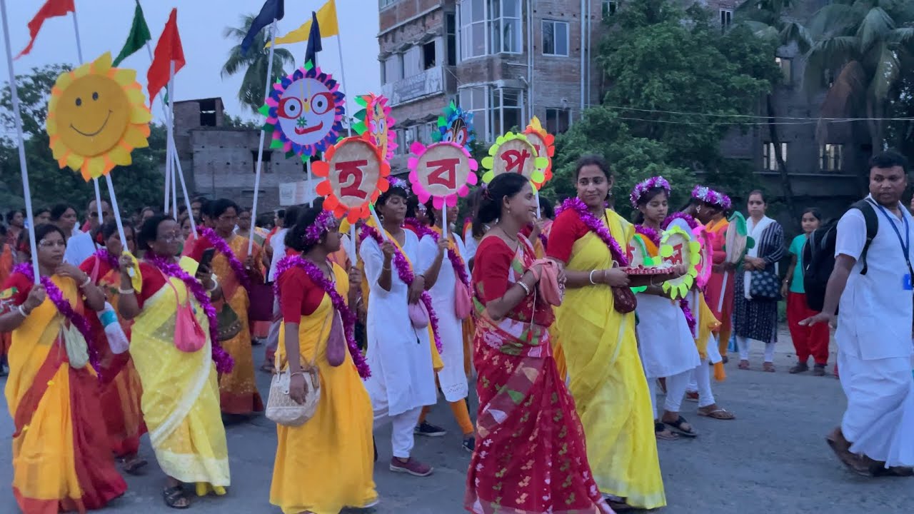 RATH YATRA, HABIBPUR ISKCON RATH YATRA 2023, ISKCON, JOY JAGANNATH, HABIBPUR TO RANAGHAT RATH YATRA