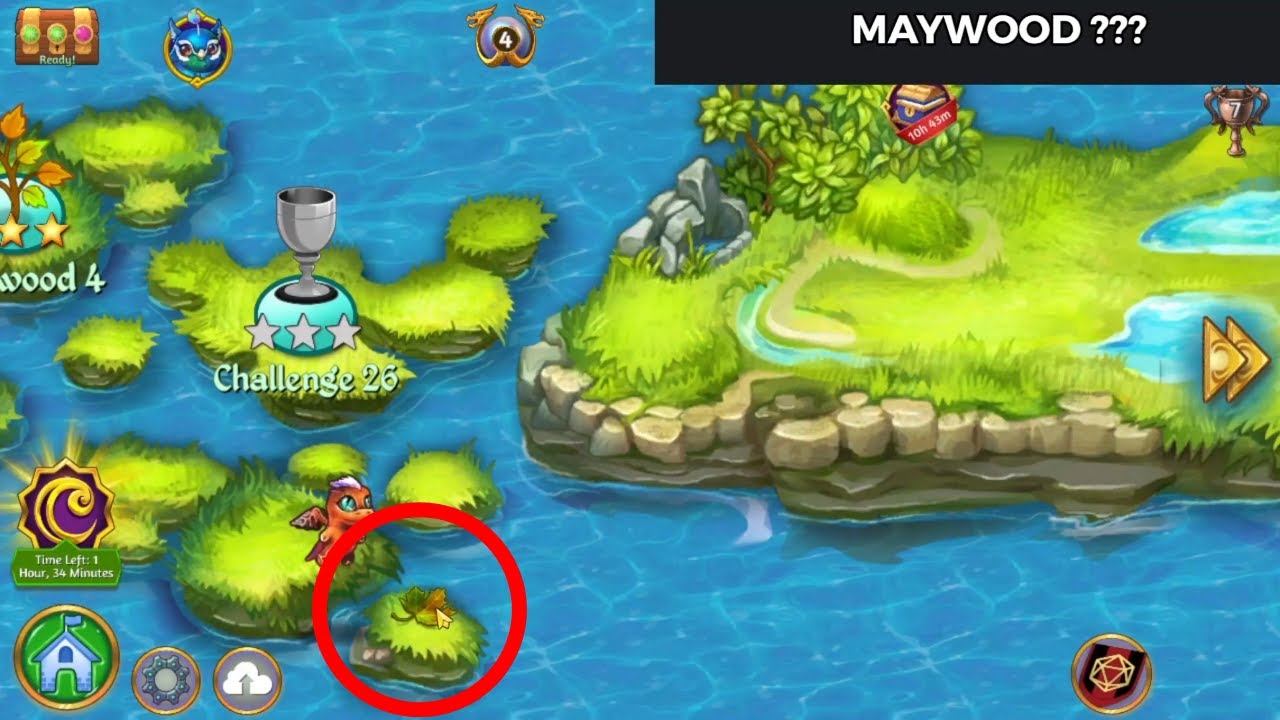 Merge Dragons |  Secret Level | Maywood ???  | 3 Stars 🌟🌟🌟| With Commentary