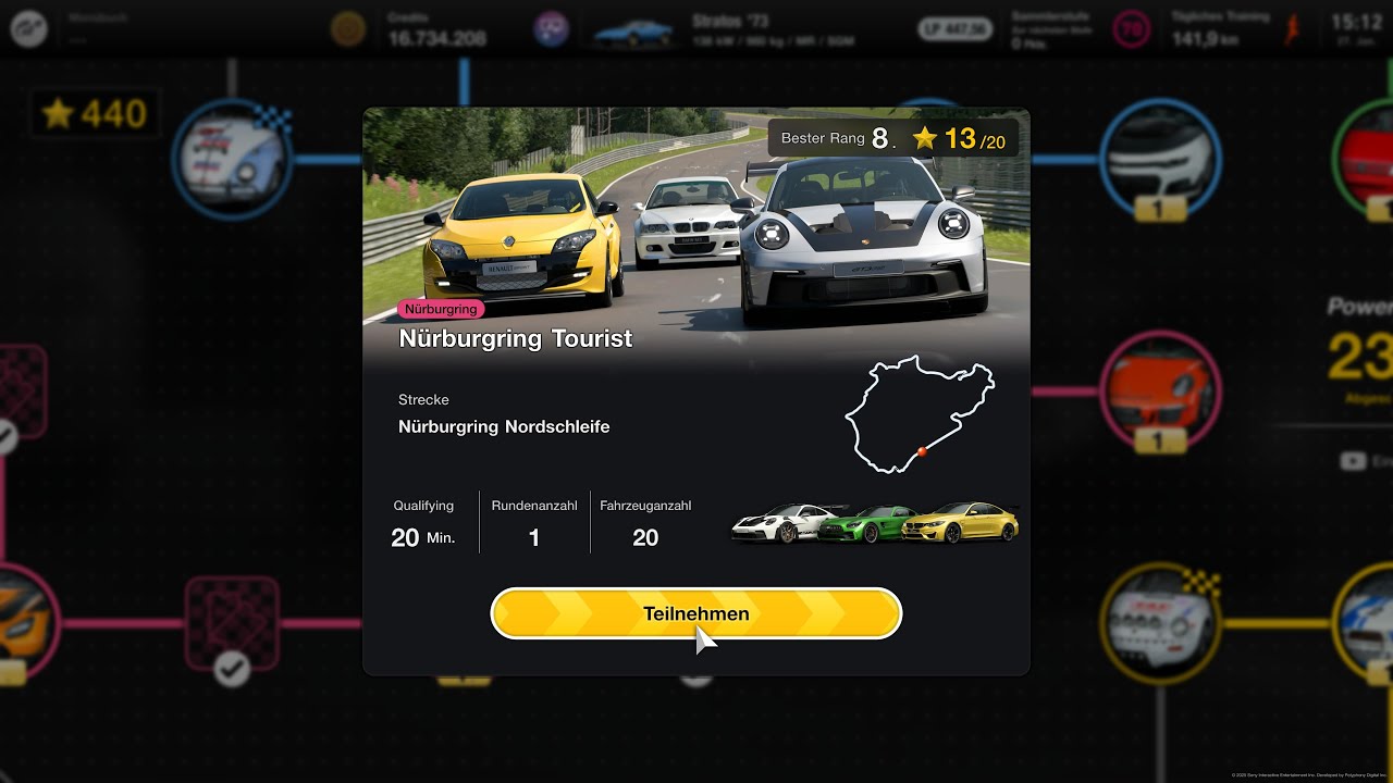 Nürburgring Tourist / Zu schlecht für dieses Rennen / DLC Power Pack / Nordschleife / PS5 / deutsch