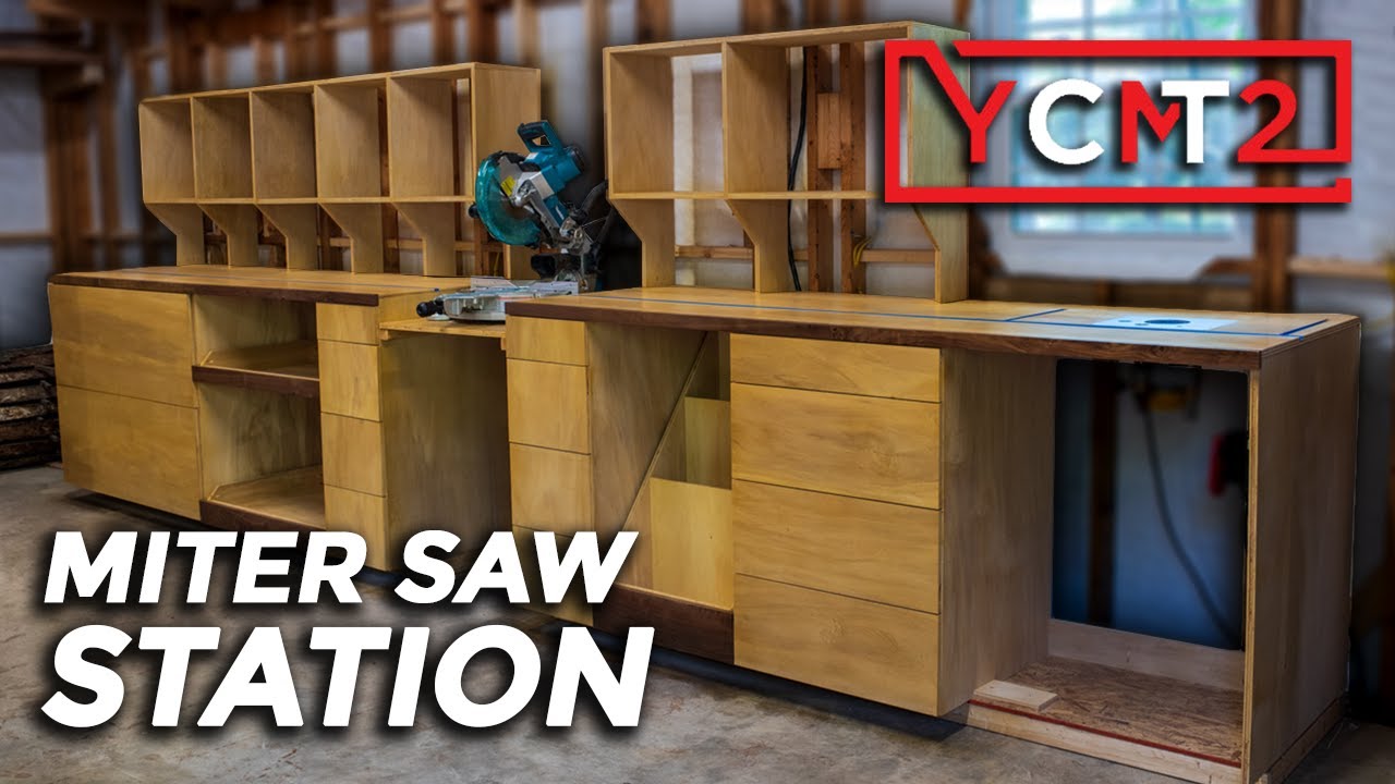 Build a Miter Saw Station with Router Lift