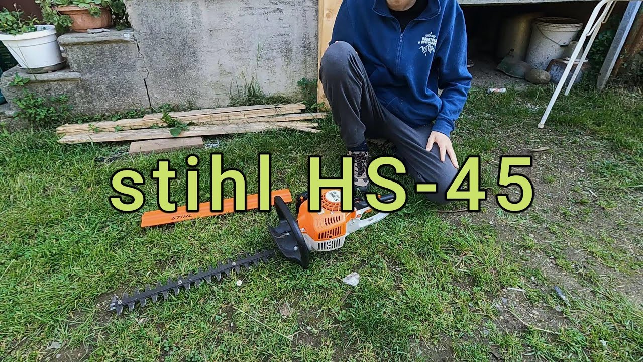 Recensione e prova stihl HS 45