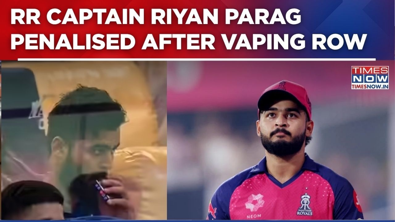 Riyan Parag Vaping Row: Rajasthan Royals Captain Fined After Dressing Room Incident | Top Details