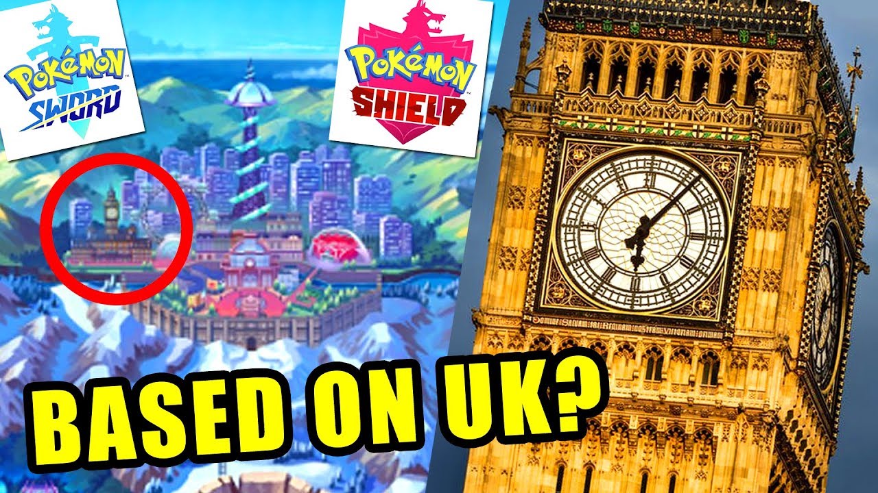 *GALAR REGION BASED ON THE UK?* New Pokemon SWORD and Pokemon SHIELD Games!