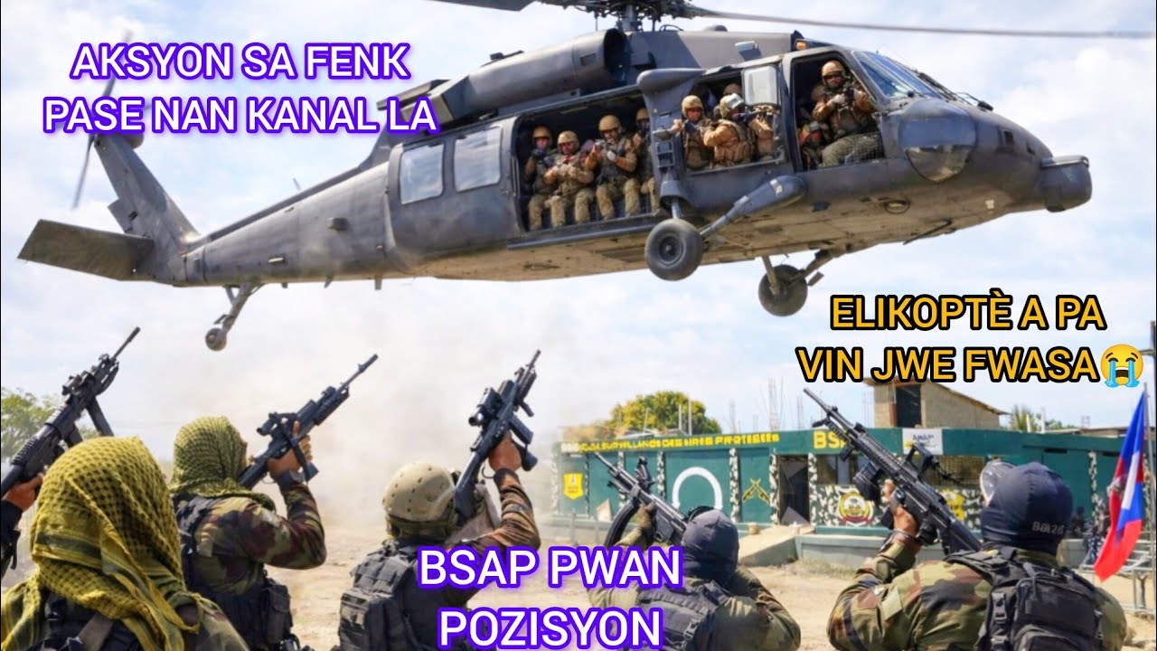 😭ELIKOPTÈ A PASE SOU TÈT BAZ BSAP LA NAN KANAL LA  PANDAN TOUT BSAP YO LA🫢BSAP YO PANIKE YO SÈMANTE