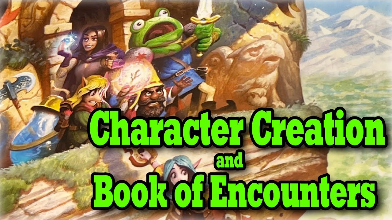 The Land of Eem - Character Creation and Book of Encounters (solo RPG)