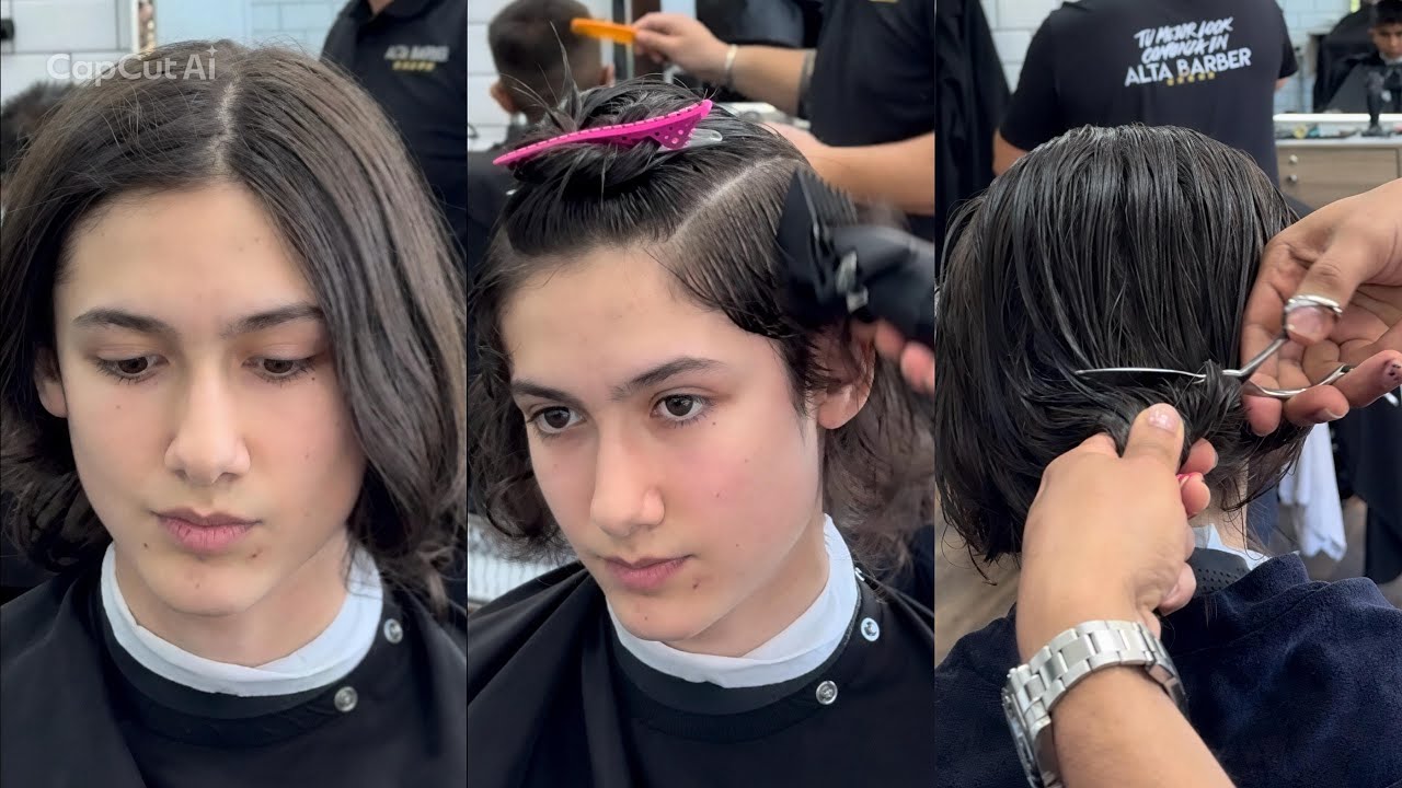 UN CAMBIO DE LOCO 😨😨 NO LO VAN A CREER 😮😮 #barber #cambiodelook #haircut #hairstyle #barberia 