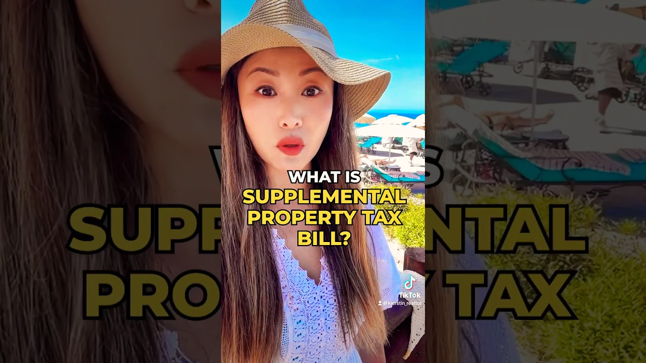 Supplemental property tax bill explained in under a minute 🤓 #irvinerealtor #propertytaxes #尔湾买房