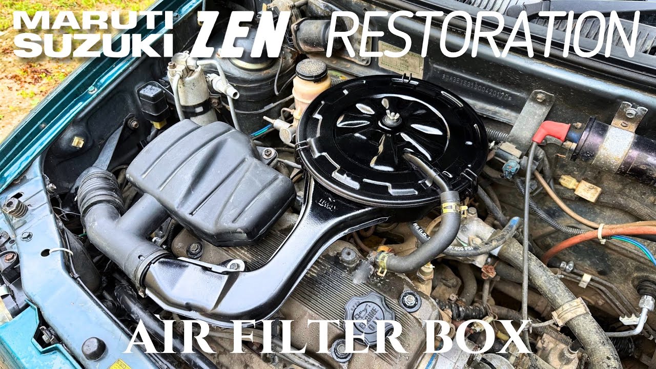 99 Maruti Zen Restoration - Air Filter Box