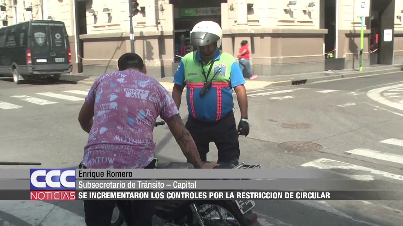 05 Enrique Romero   Se incrementaron los controles por la restricción de circular