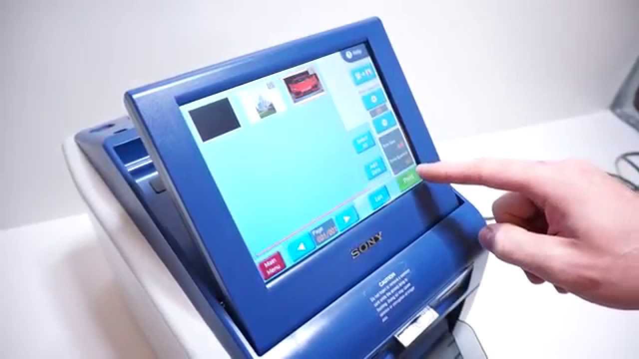 Sony UP-CR10L SnapLab Digital Photo Printer Demo