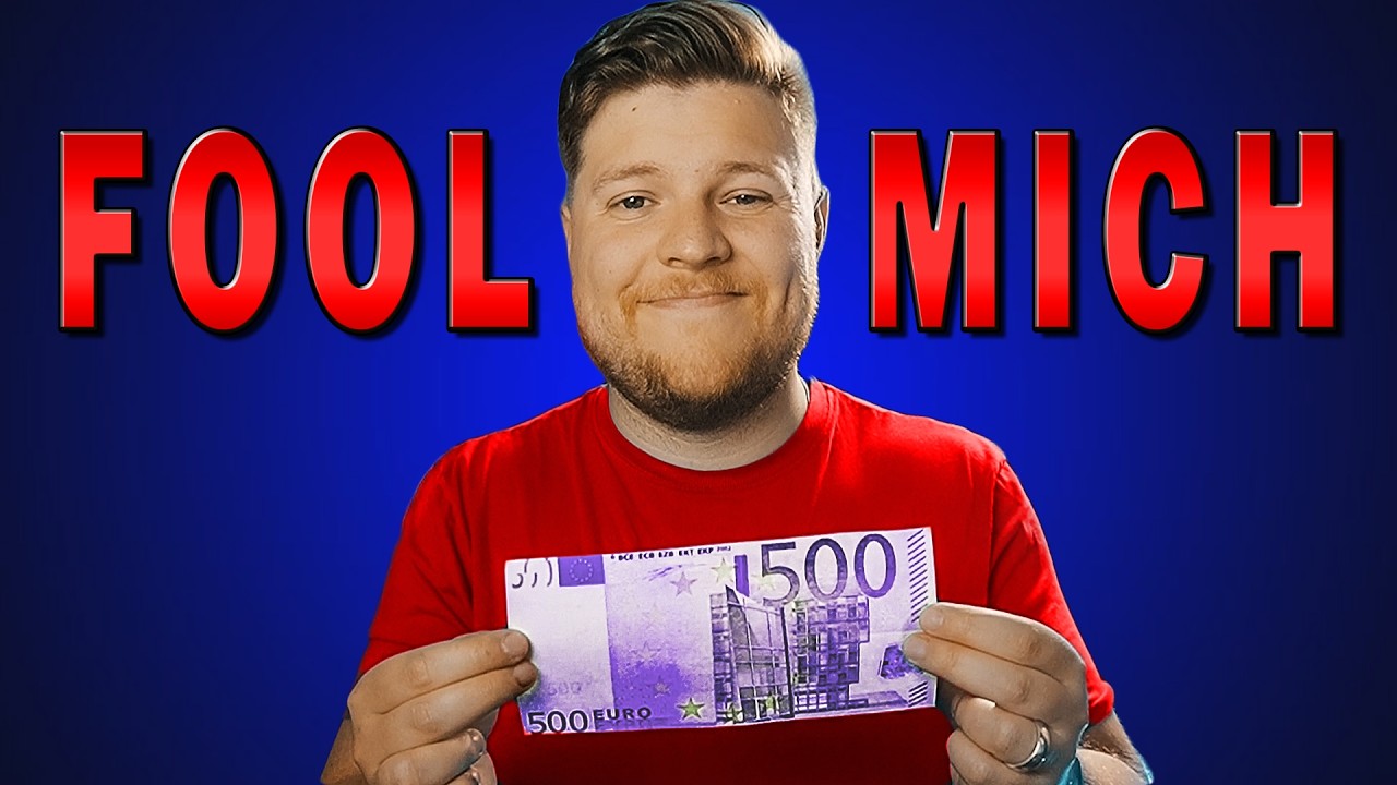 Wer mich verblüfft, bekommt 500 €