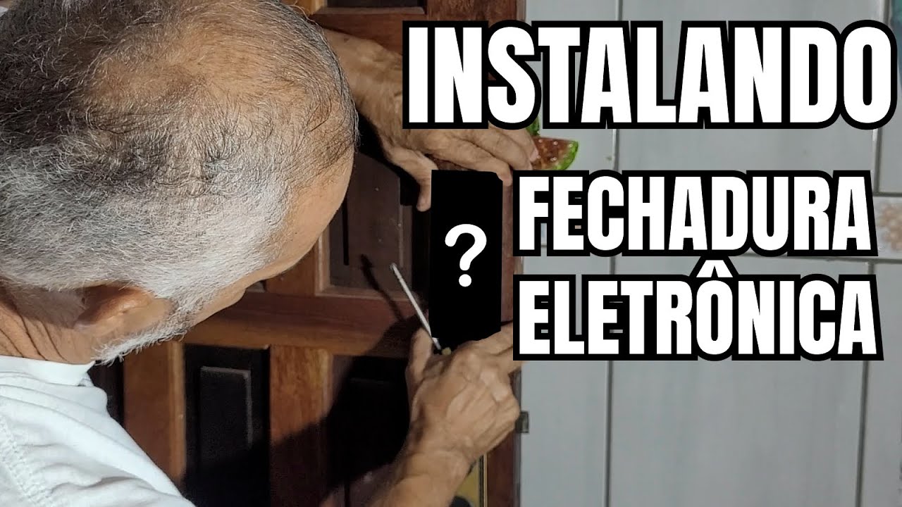 INSTALANDO FECHADURA ELETRÔNICA EZVIZ DL03