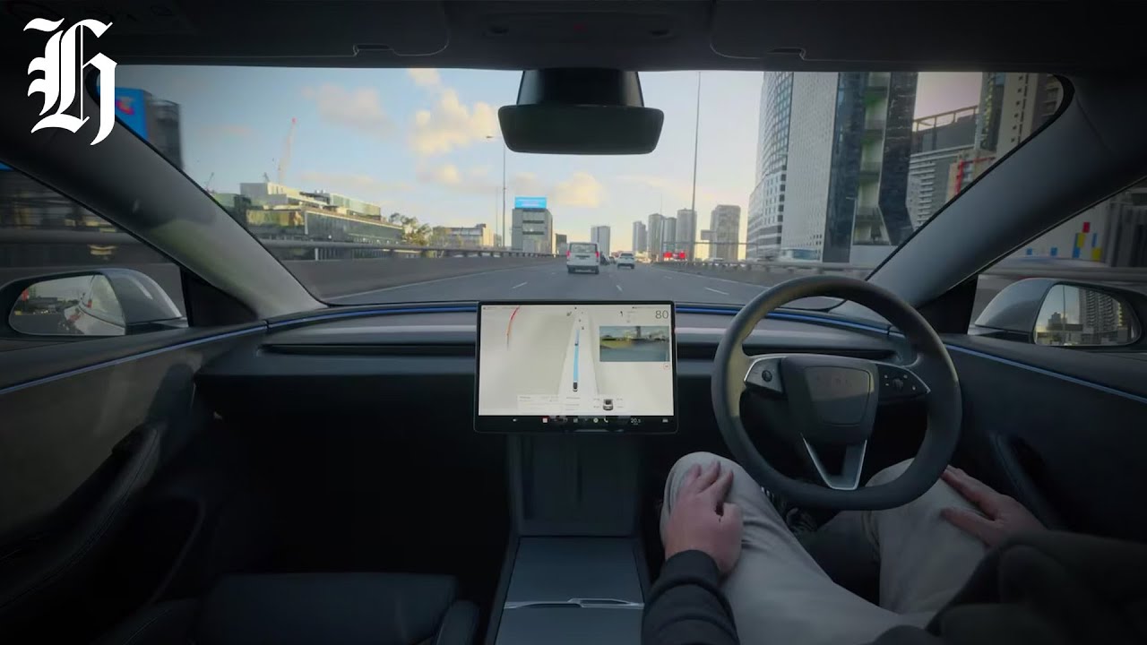 Test driving Tesla's self-driving car | Herald NOW