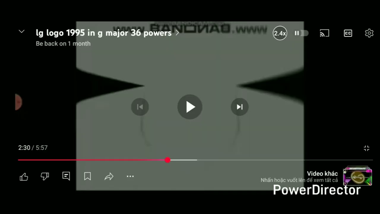 LG Logo 1995 in G Major 36 Powers Extended