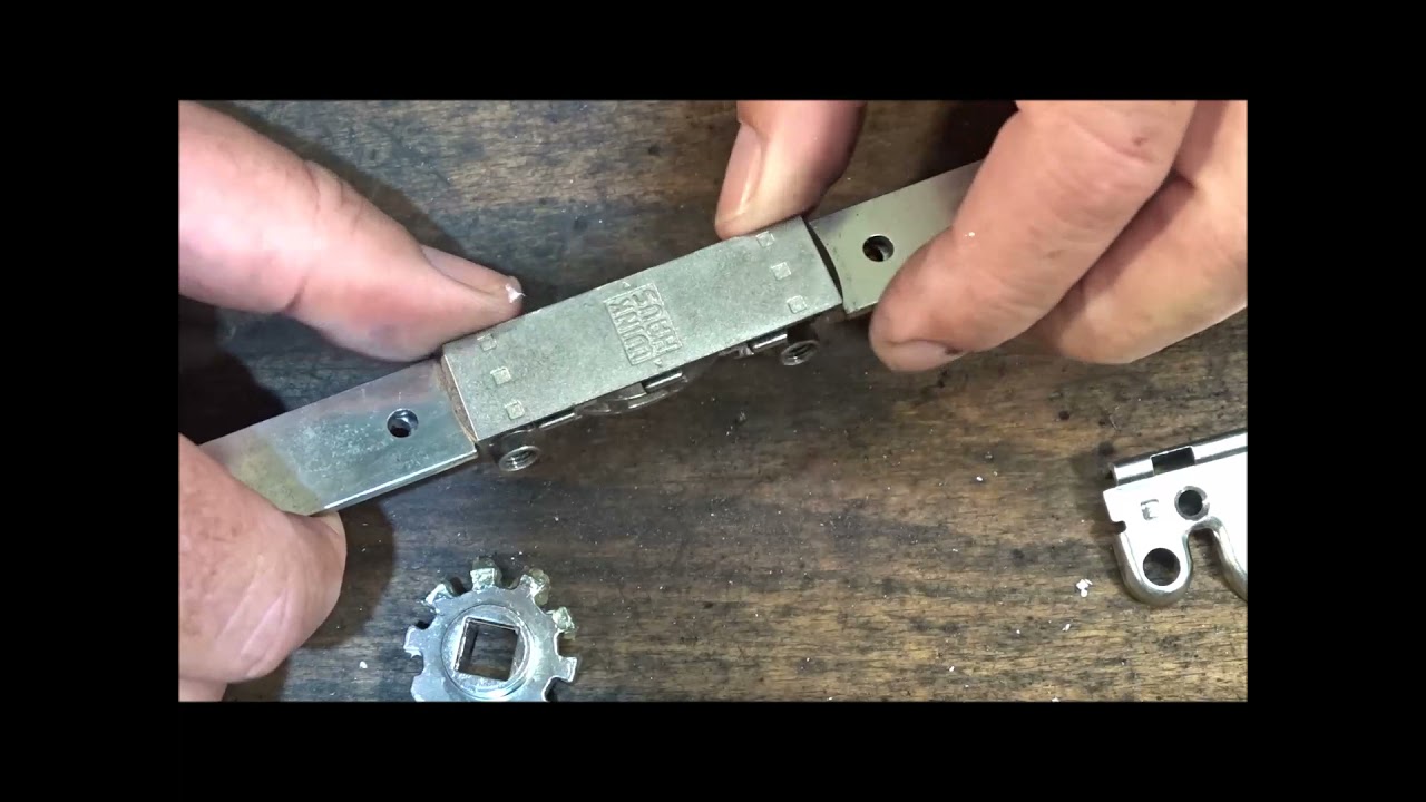 Wink Haus Fenstergetriebe defekt Anleitung erneuern und Montage  Video 1446