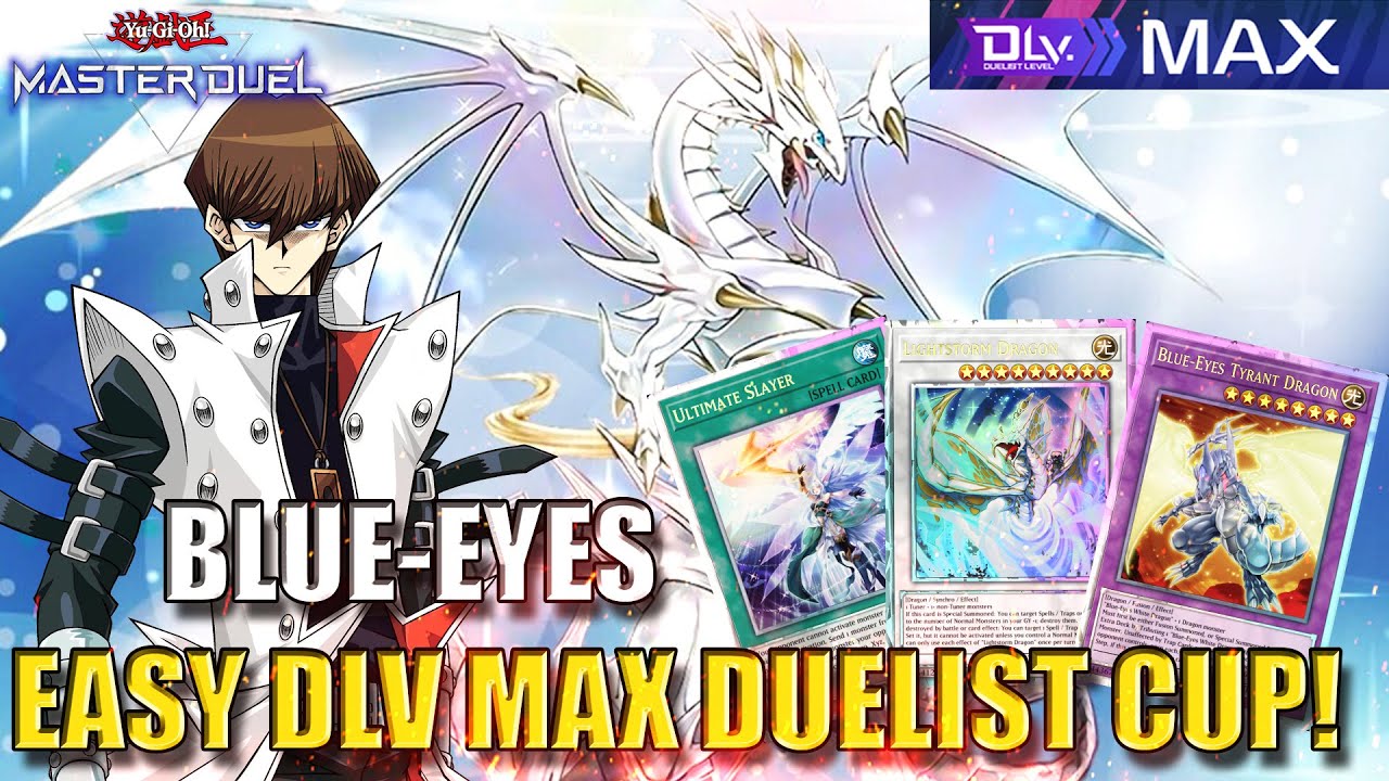 UNDEFEATED 🔥 DLV MAX WITH MY BEST BLUE-EYES DECK!! 😎 (Yu-Gi-Oh Master Duel)