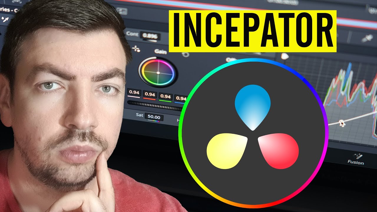Davinci Resolve de la ZERO ( tutorial incepatori in romana) - program de editare gratuit