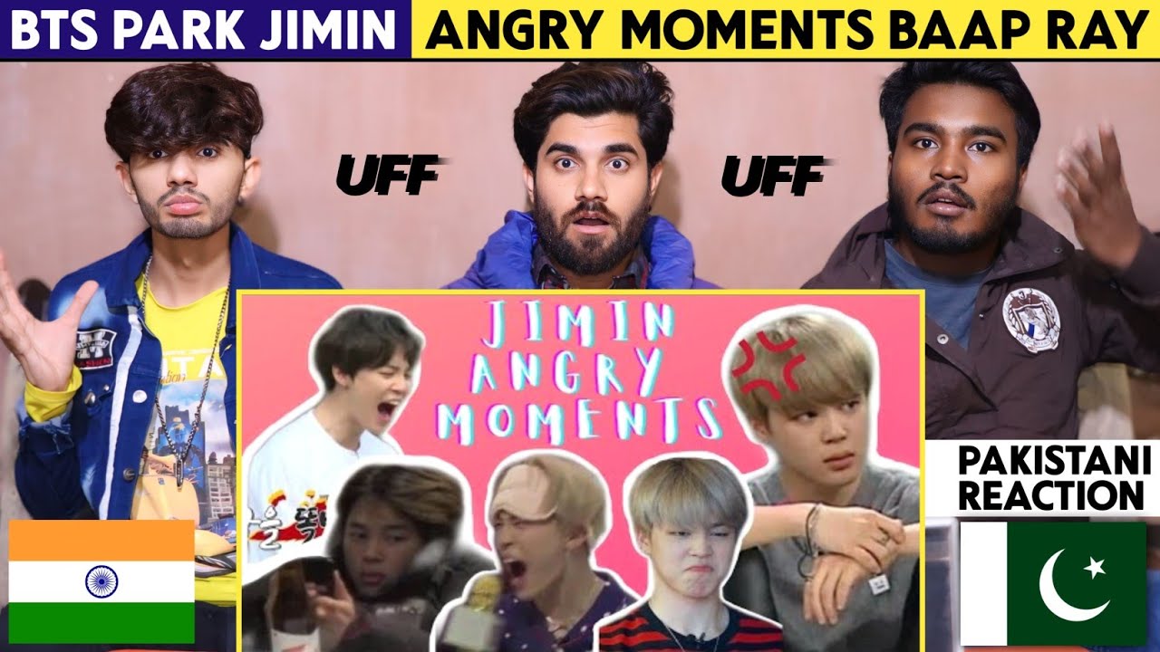 Bts Jimin Angry Moments - Pakistani Reaction - Shan Rajpoot
