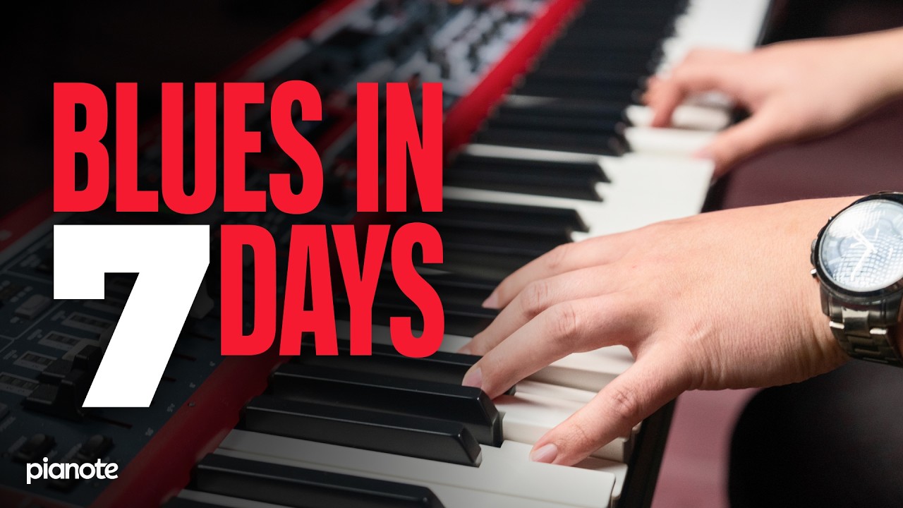 How To Play Blues Piano In 7 Days