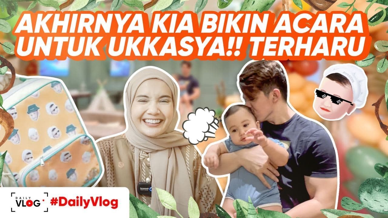 UKKASYA HAPPY!! RUMAHNYA DISULAP JADI HUTAN!! | #DailyVlog