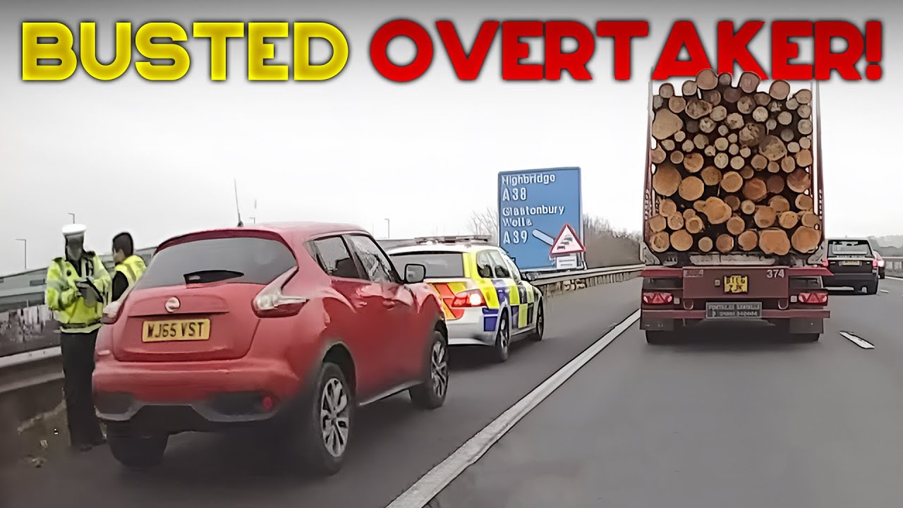 UNBELIEVABLE UK DASH CAMERAS | Illegal Hard Shoulder Overtake, Neighbour Blocked The Road! #201