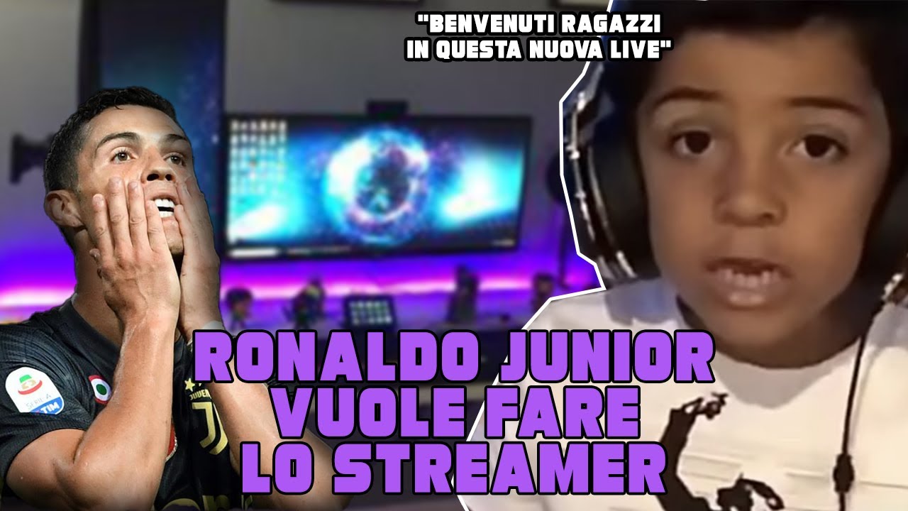 RONALDO JUNIOR VUOLE DIVENTARE UNO STREAMER | IL RITORNO |