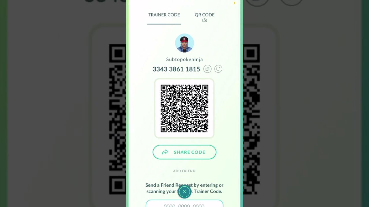 Pok&eacute;mon GO friend codes!!!